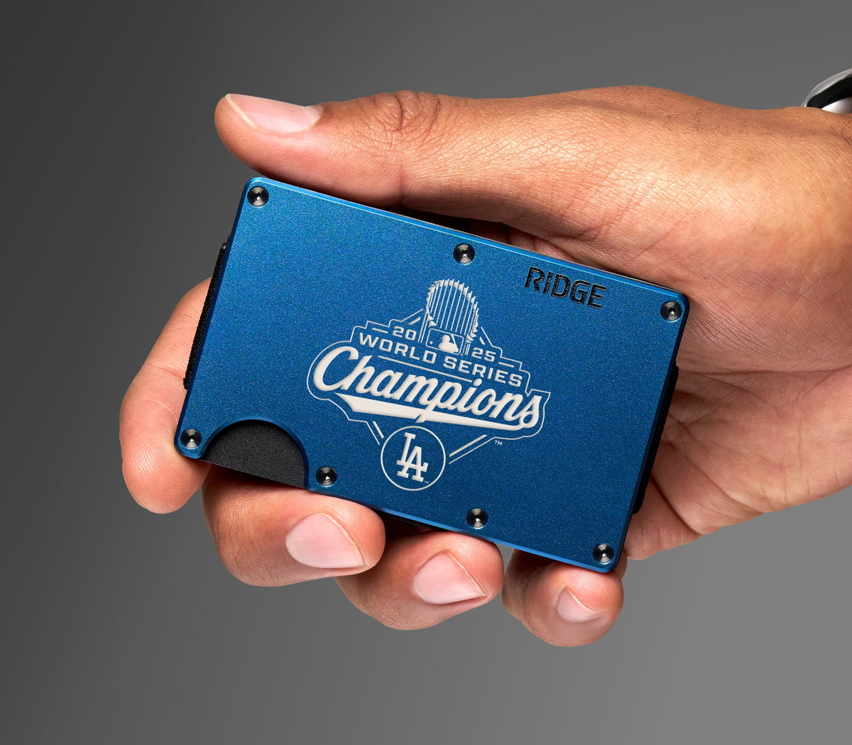 Ridge Wallet - World Series Champions - Dodgers - Alpine Navy - Image 3