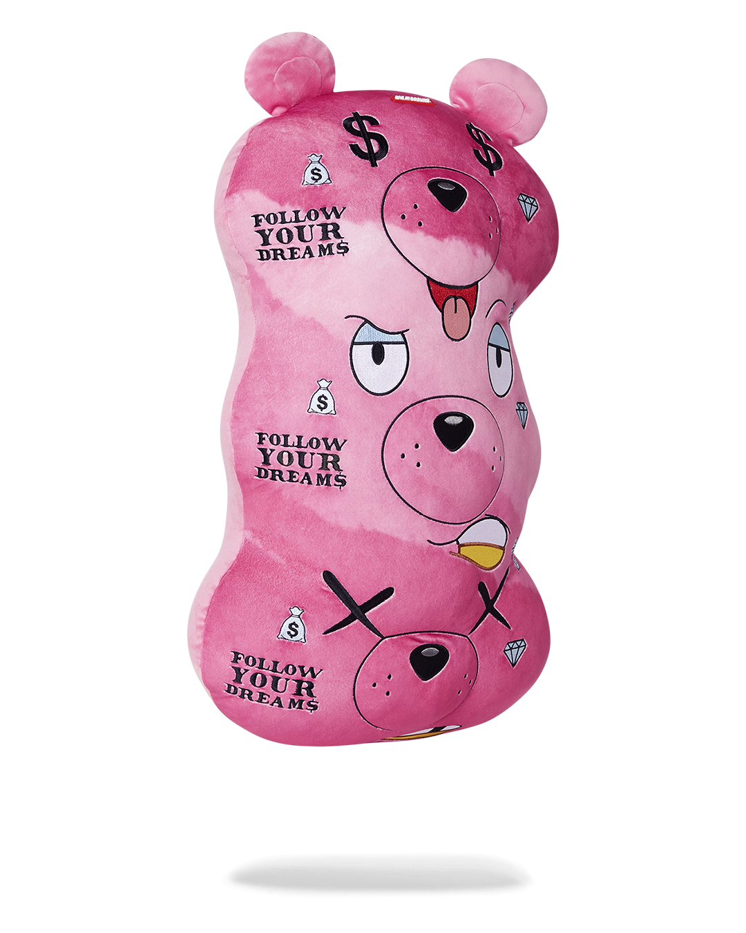 Moneybear Triple Pink Plush Toy/Pillow - Image 3
