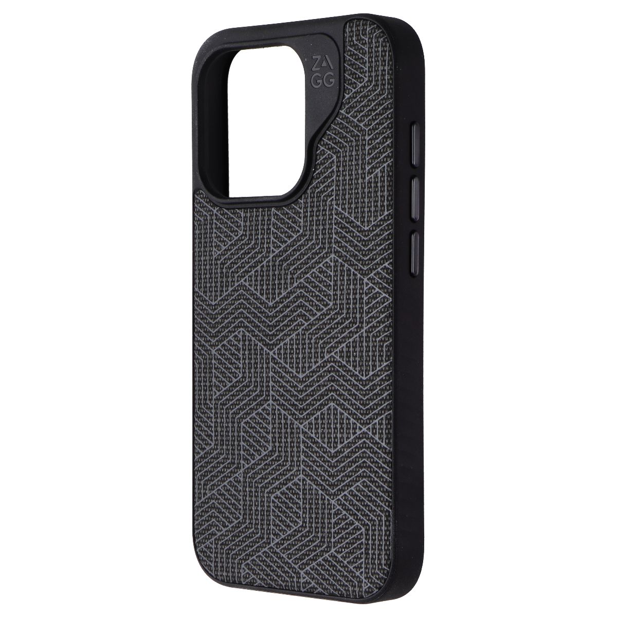 ZAGG London Snap Series Case for Apple iPhone 15 Pro - Black Geo - New