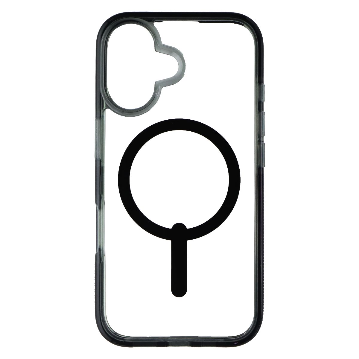 ZAGG Santa Cruz Snap Case for MagSafe for Apple iPhone 16 - Clear / Black - New - Image 2