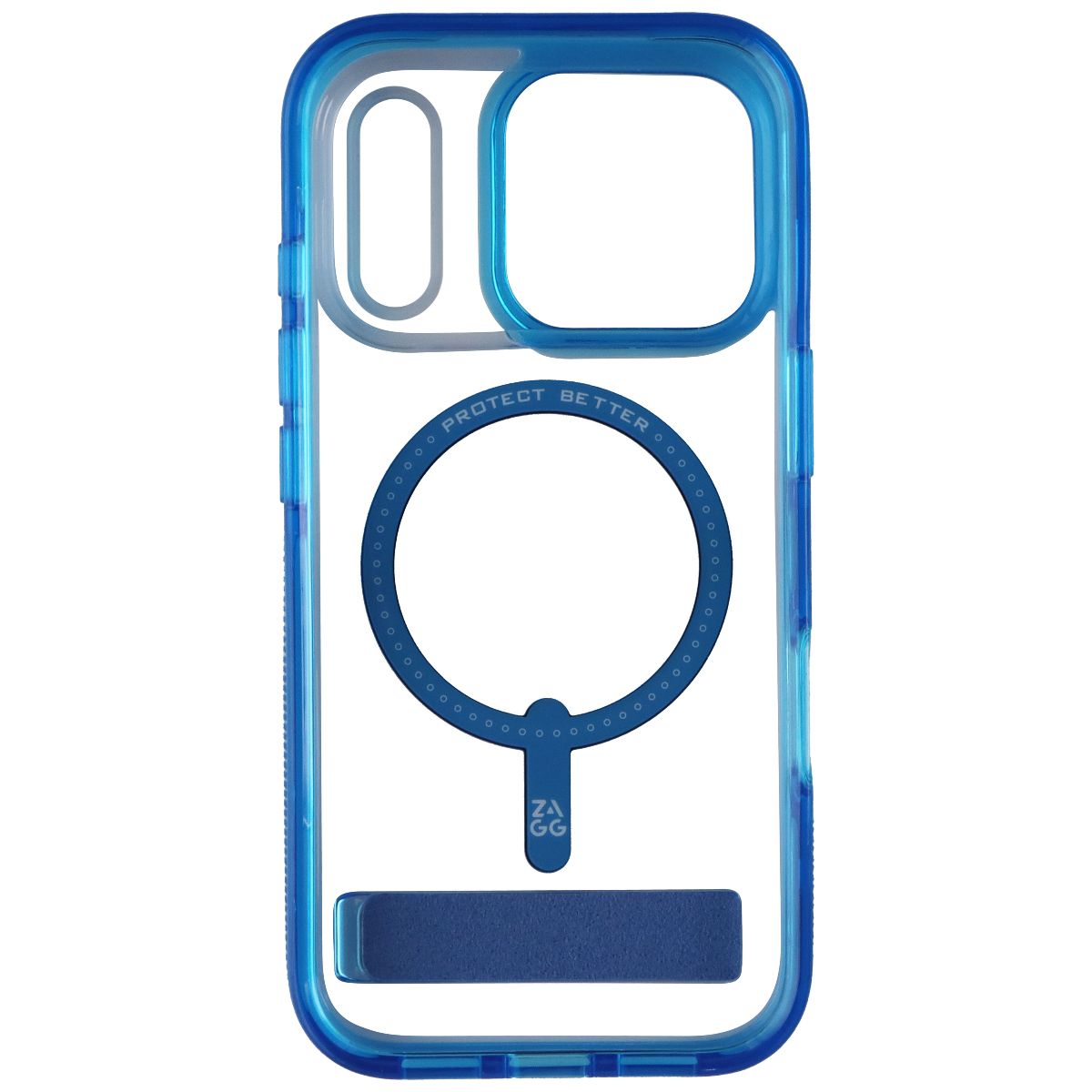 ZAGG Santa Cruz Snap Case with Kickstand for MagSafe for iPhone 17 Pro - Blue - New - Image 3