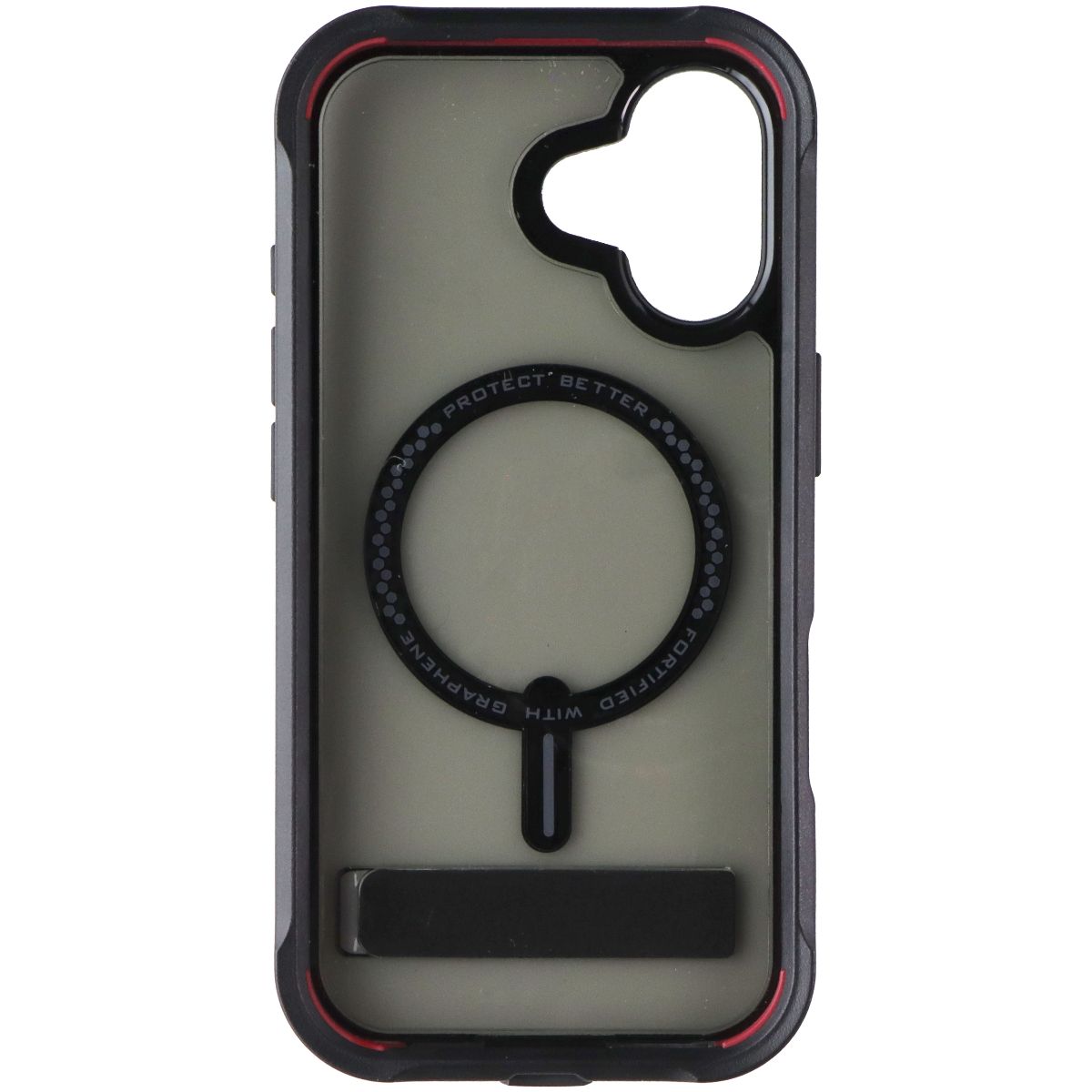 ZAGG Rainier Case with Kickstand for MagSafe for Apple iPhone 17 - Smoke - New - Image 3