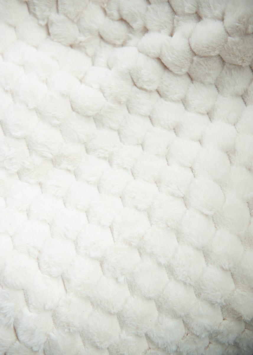 Belgian Waffle Cream Blanket - Image 3