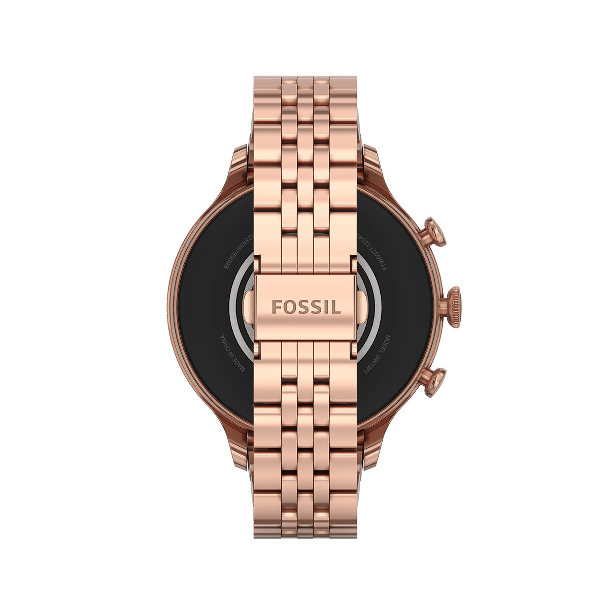 Fossil Gen 6 Smartwatch 42mm Rose Gold-Tone Stainless Steel - Rose Gold - FTW6077V - Image 3