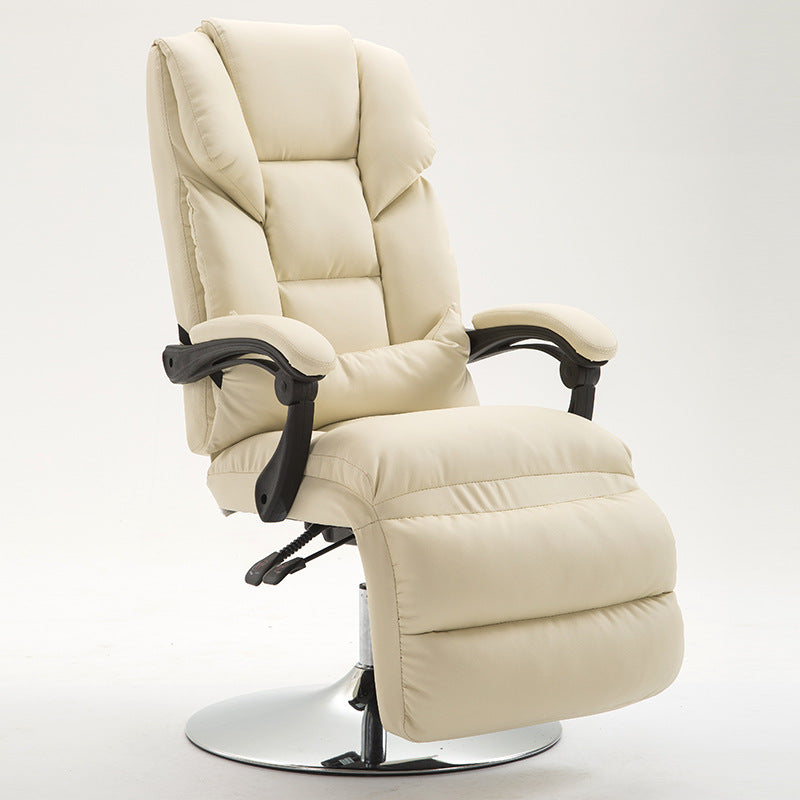 Multifunctional Adjustable Reclining Office Chair - White