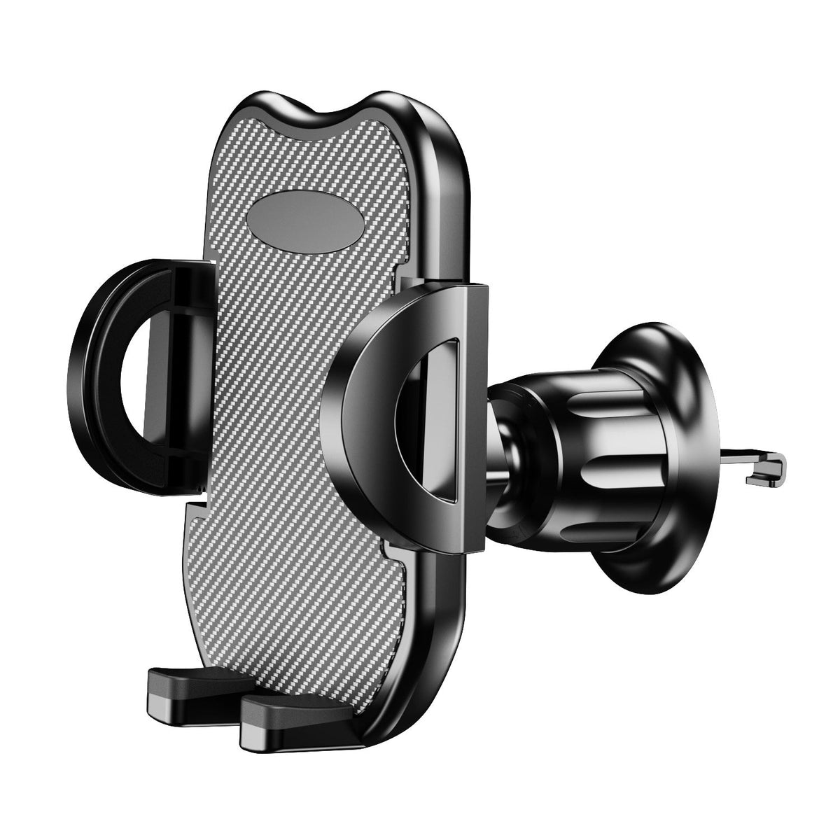 Car Air Vent Phone Holder - Carbon Fiber Black