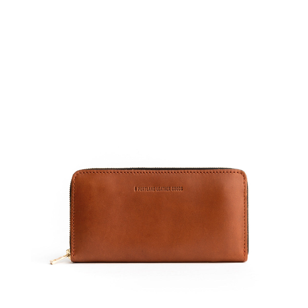 Accordion Zip Wallet - Honey