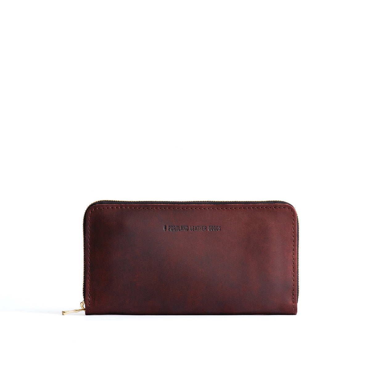 Accordion Zip Wallet - Merlot