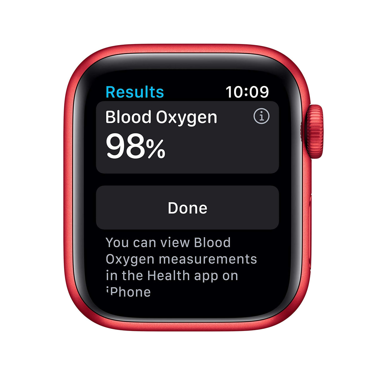 Apple Watch Series 6 GPS + Cellular, 40mm RED Aluminum Case with RED Sport Band - M02T3LL/A - Image 4