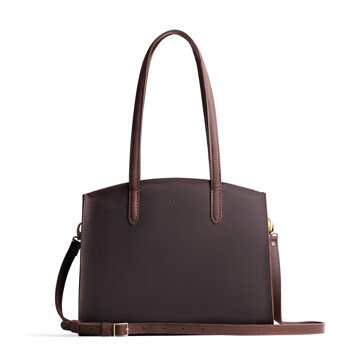 'Almost Perfect' Ashburn Crossbody Tote - Moose / Large
