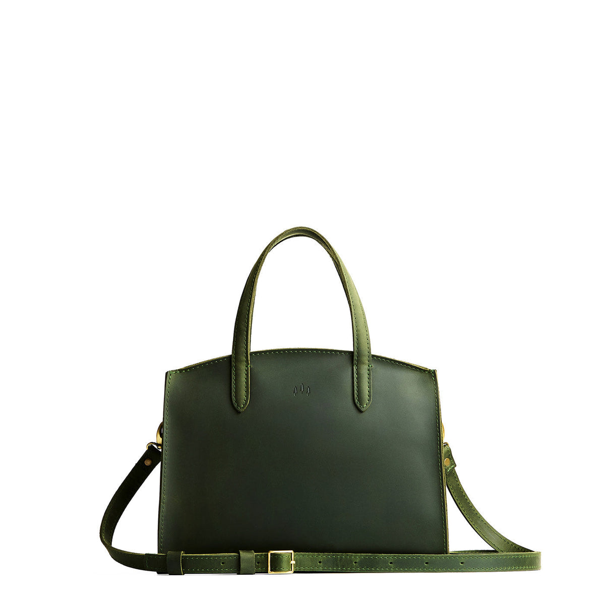 'Almost Perfect' Ashburn Crossbody Tote - Evergreen / Medium