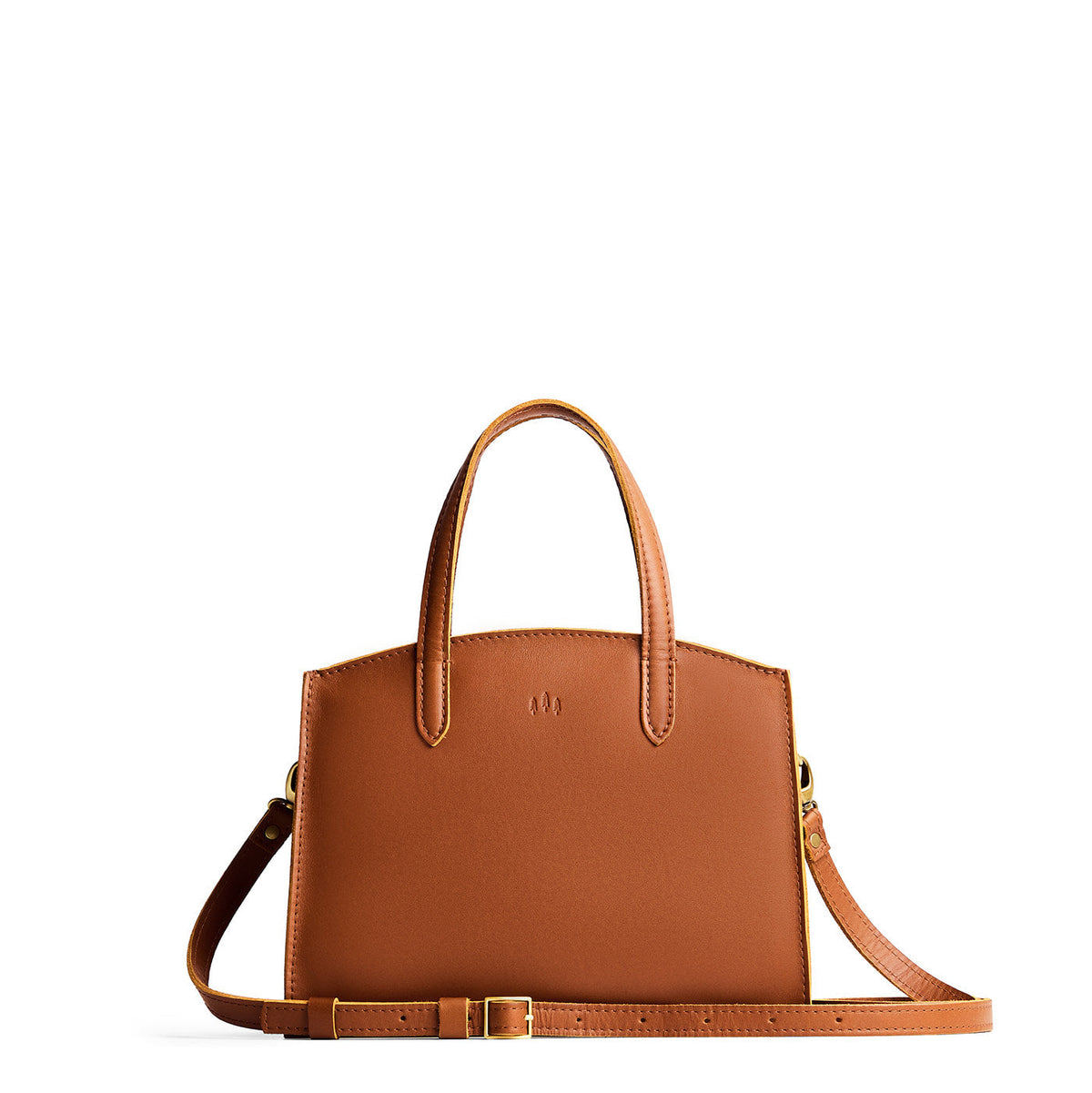 'Almost Perfect' Ashburn Crossbody Tote - Honey / Medium