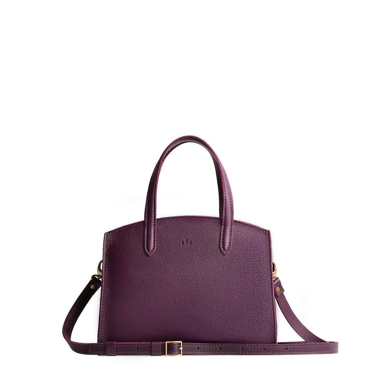 'Almost Perfect' Ashburn Crossbody Tote - Plum / Medium
