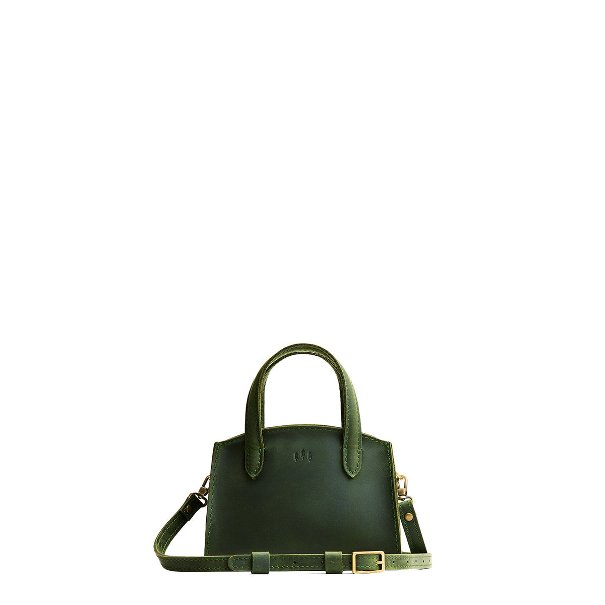 'Almost Perfect' Ashburn Crossbody Tote - Evergreen / Mini