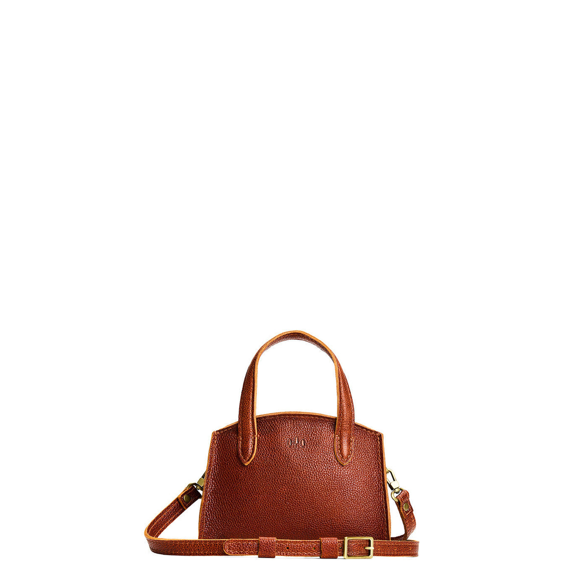 'Almost Perfect' Ashburn Crossbody Tote - Nutmeg / Mini