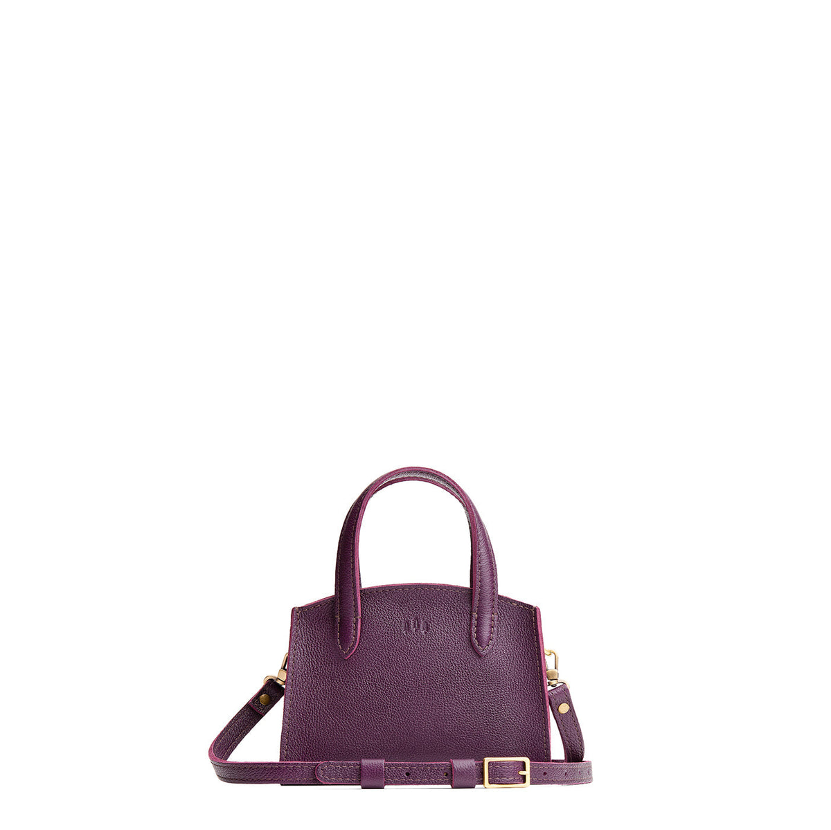 'Almost Perfect' Ashburn Crossbody Tote - Plum / Mini