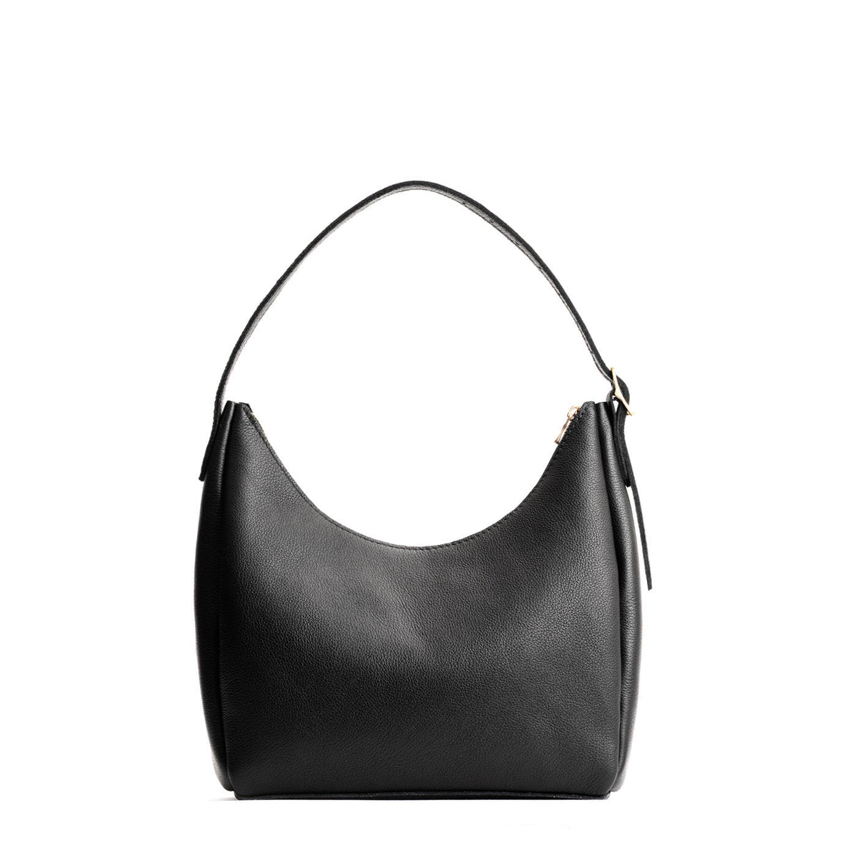 Aspen Shoulder Bag - Pebbled--black / Medium