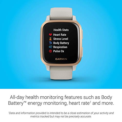 Garmin Venu Sq Music Edition GPS Smartwatch 33mm - Light Sand - 010-02426-01 - Image 3