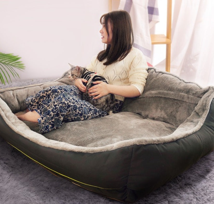 Orthopedic Dog Sofa Bed - 120x90xH43cm