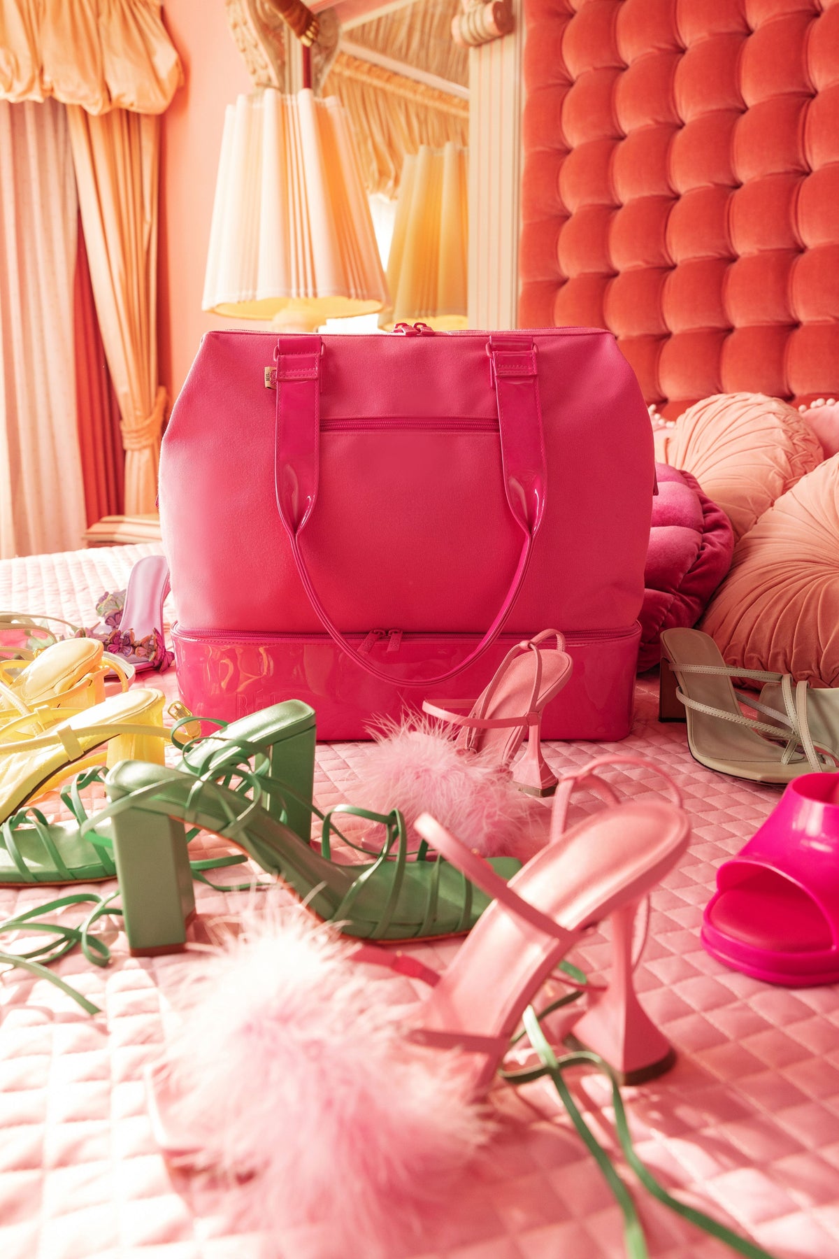 The Mini Weekender in Barbie™ Pink - Image 12