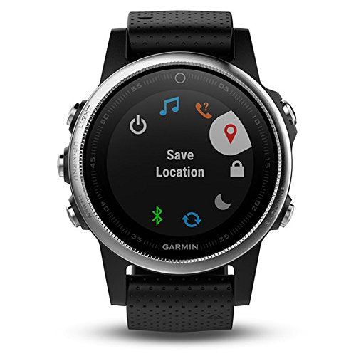 Garmin Fenix 5s 42mm Multisport GPS Fitness Watch with Black Band - 010-01685-02 - Image 3