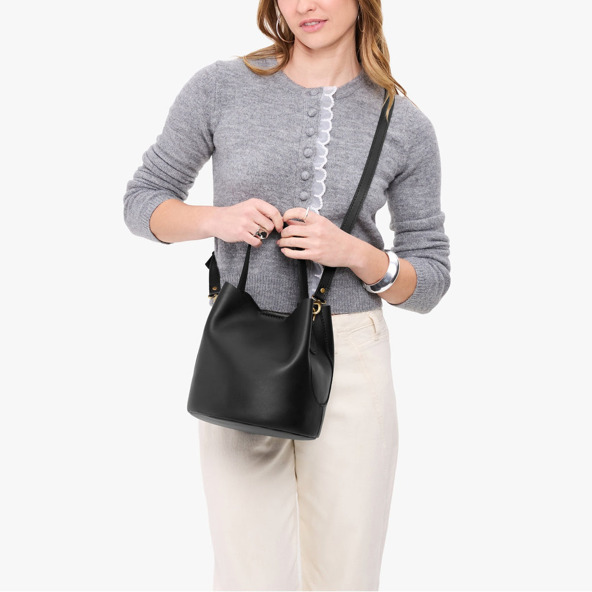 'Almost Perfect' Belle Bucket Bag - Image 82