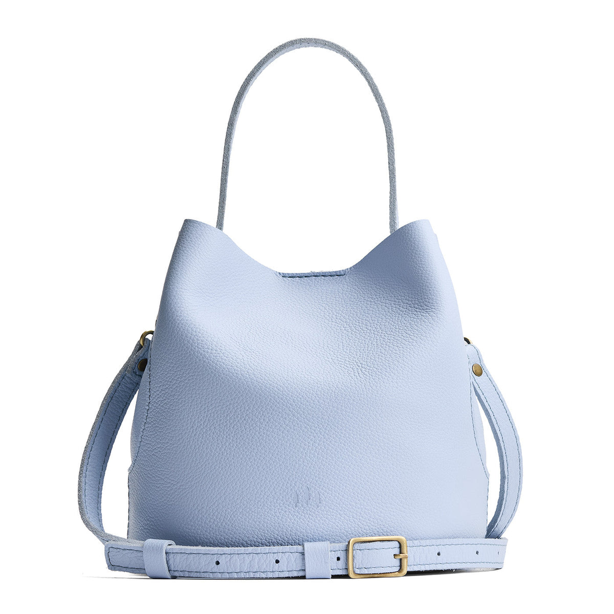 'Almost Perfect' Belle Bucket Bag - Skyway / Large