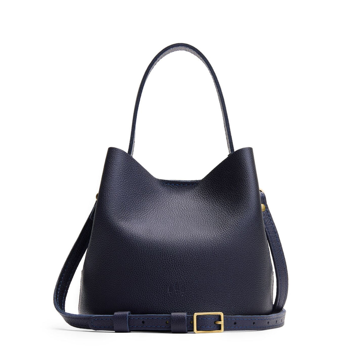 'Almost Perfect' Belle Bucket Bag - Night Owl / Small