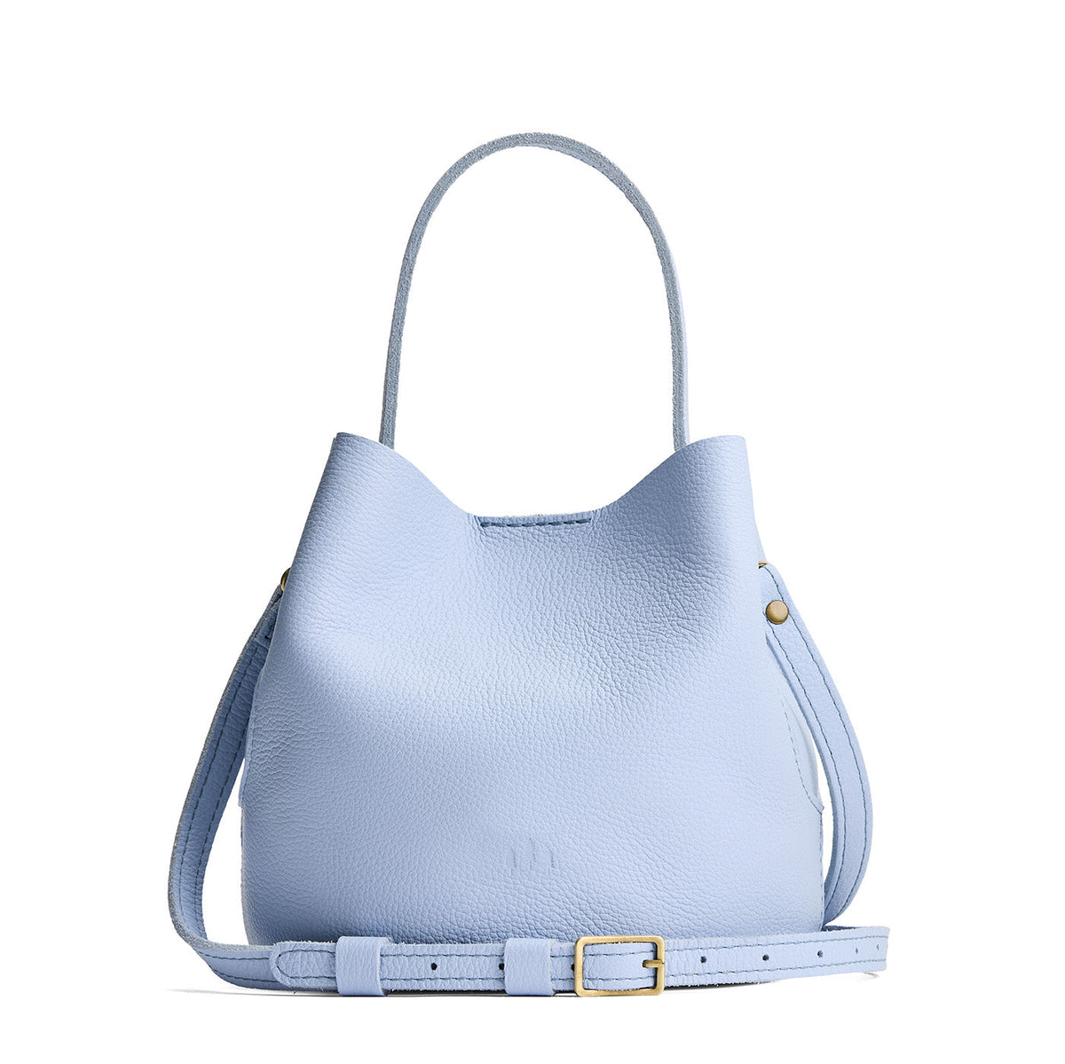 'Almost Perfect' Belle Bucket Bag - Skyway / Small