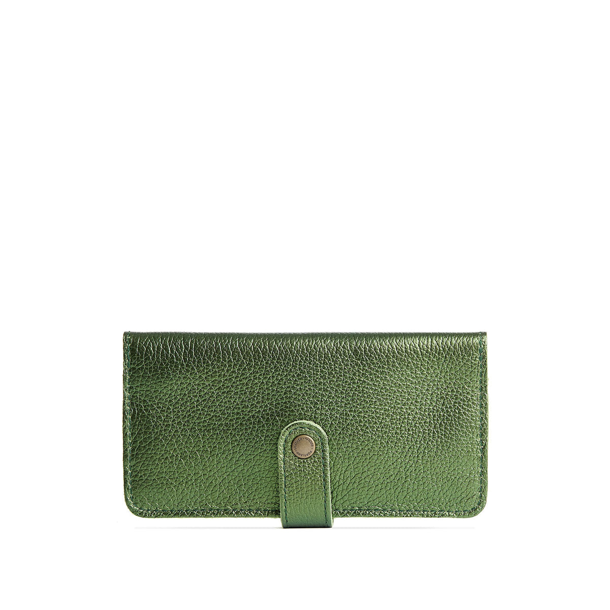 'Almost Perfect' Women's Bifold Wallet - Metallic Greench