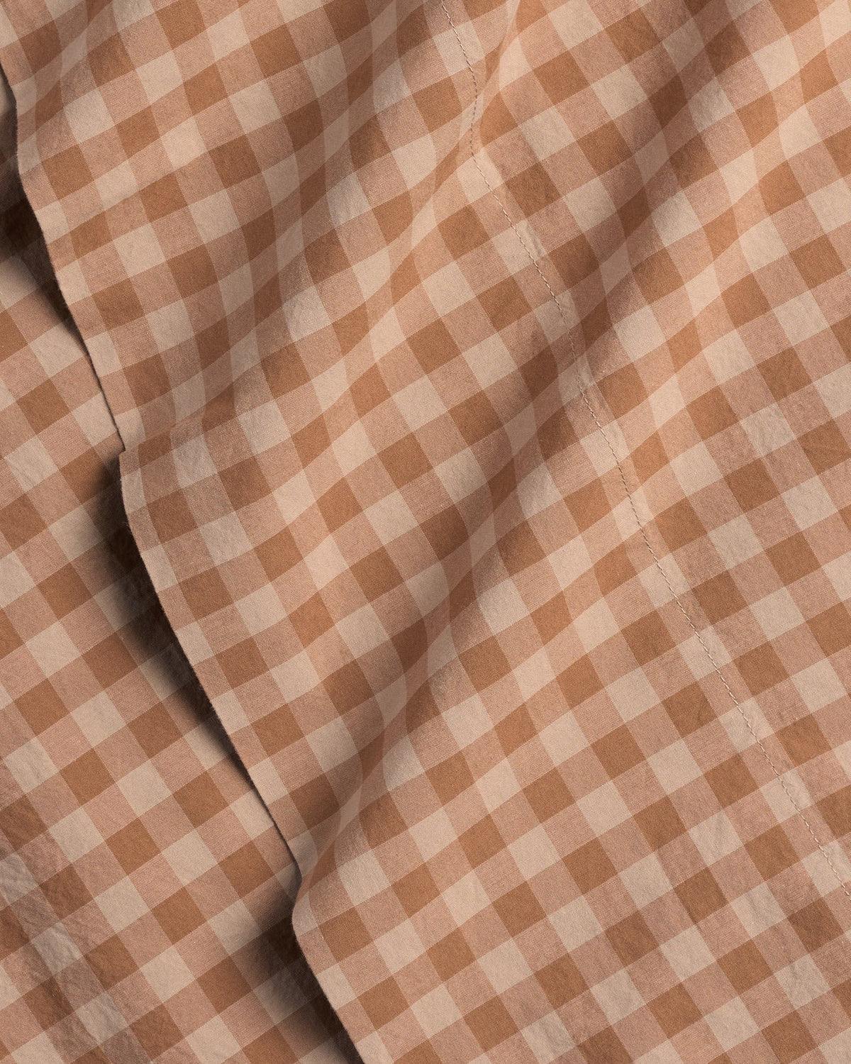 Brushed Cotton Top Sheet (Adobe Check) - Image 3