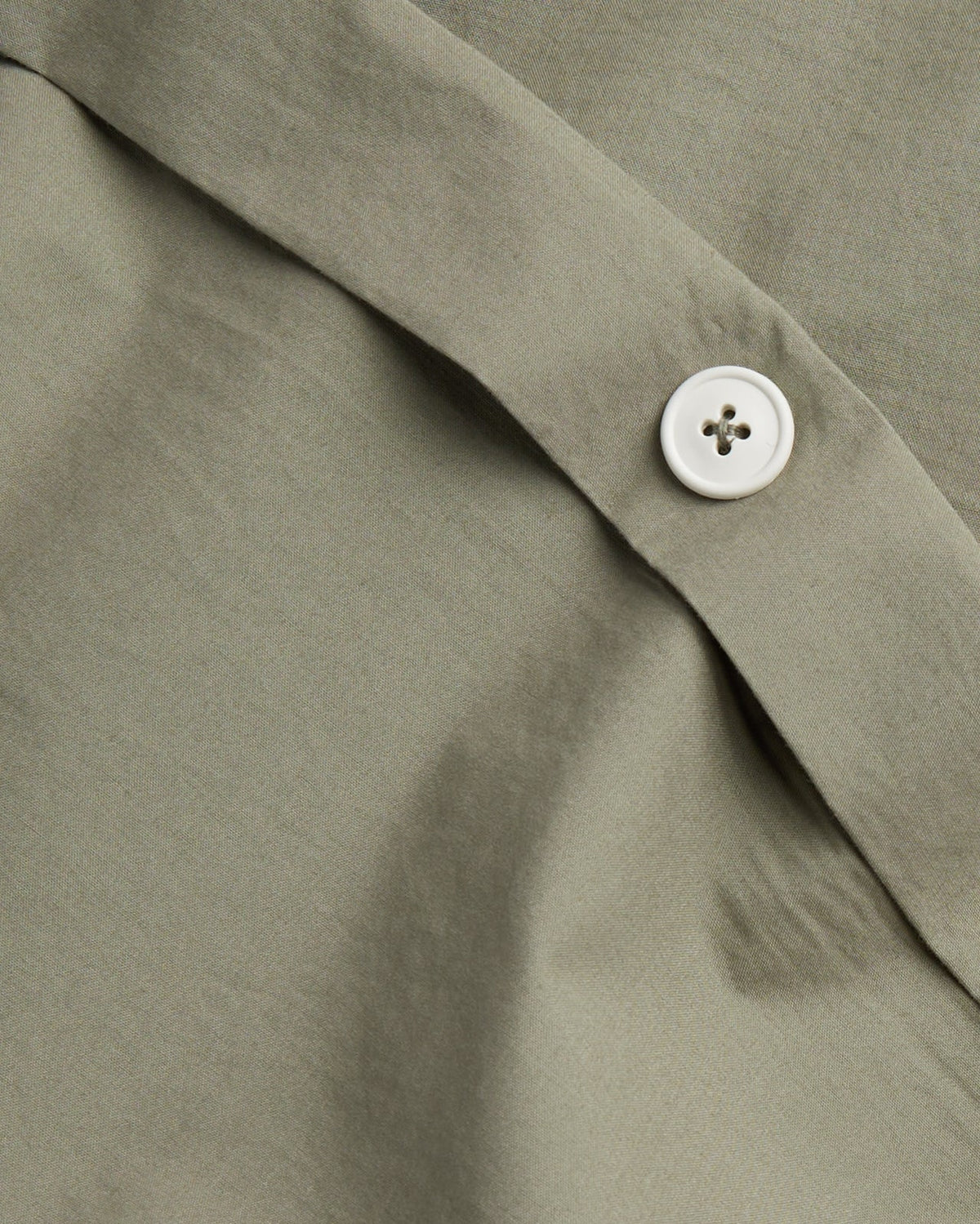 Brushed Cotton Duvet Cover (Moss) - Image 3