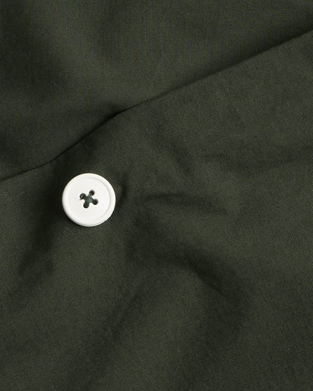 Brushed Cotton Duvet Cover Set - Evergreen TW/XL - Image 3