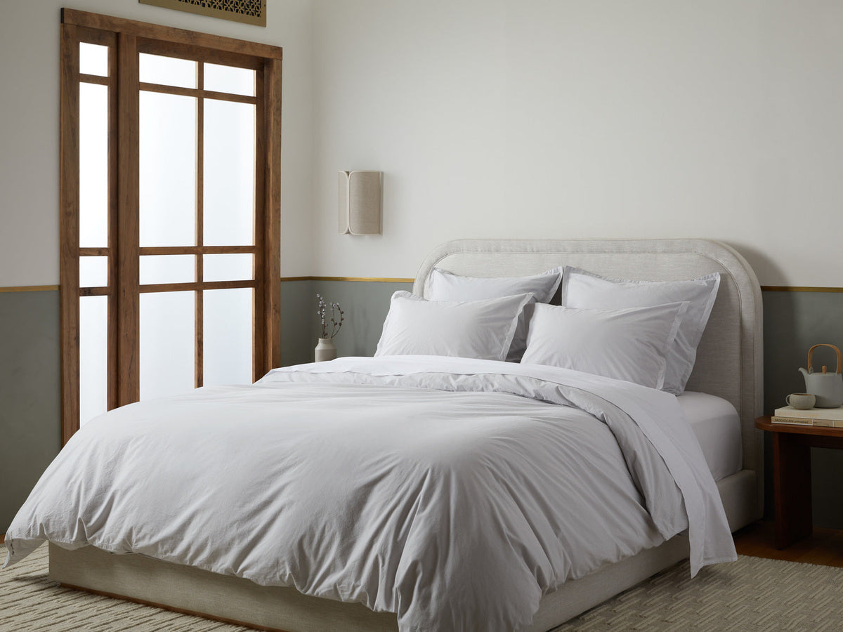 Brushed Cotton Bed Set - FINAL SALE (Mist) - Image 3
