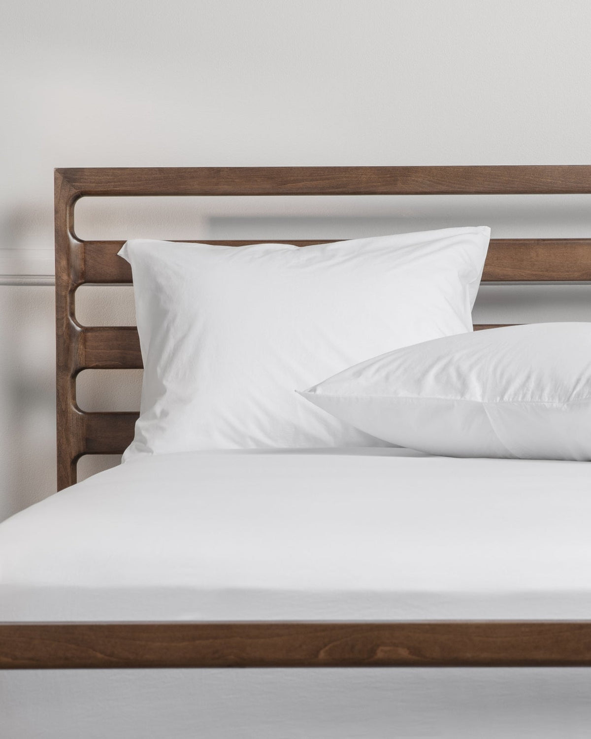 Brushed Cotton Pillowcase Set (White) - Image 4