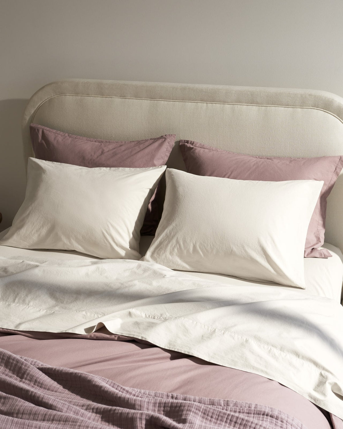 Brushed Cotton Top Sheet (Bone) - Image 2