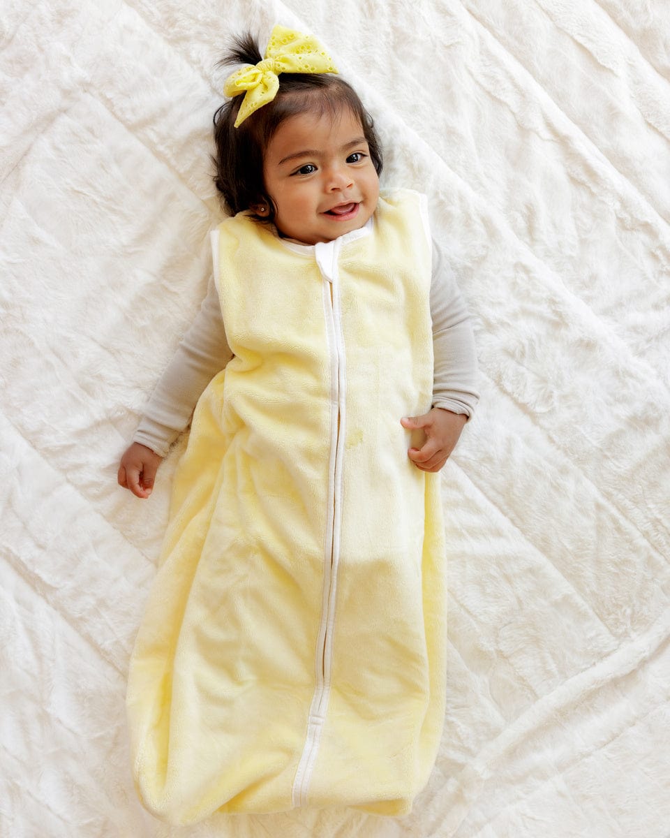 Butter Yellow Wearable Minky Blanket - Image 2