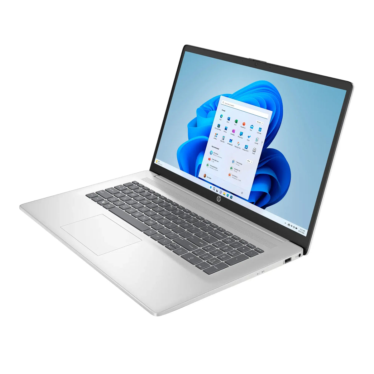 HP - 17.3" HD+ - Ryzen 3 7320U - 8GB RAM - 256GB SSD - Silver - 17-cp2033dx - Image 3