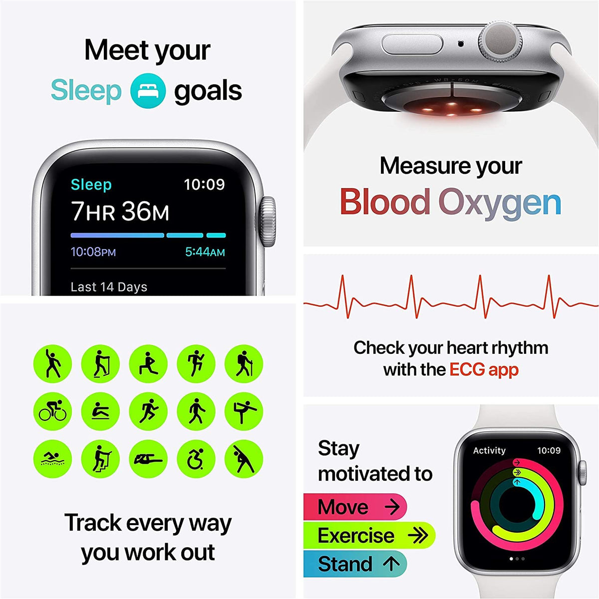 Restored Apple Watch Series 6 (GPS + Cellular) 44mm (PRODUCT)RED Aluminum Case with Red Sports Band - M07K3LL/A - Image 6