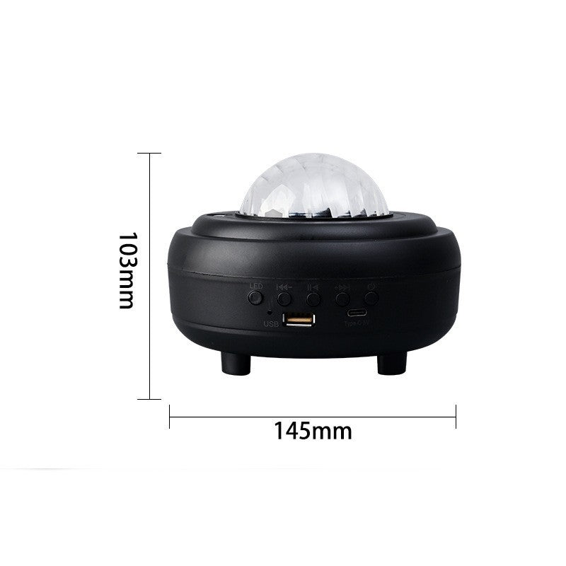 Galaxy Star Projector Bluetooth LED Night Light - Image 4