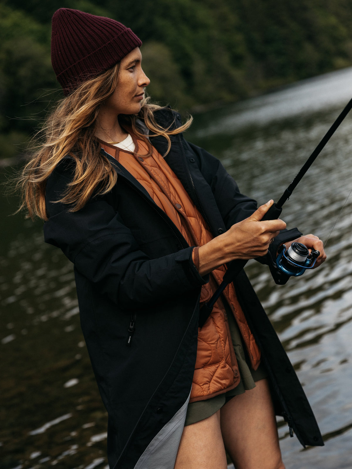 Women's Longline Stormbird Waterproof Jacket - Image 6