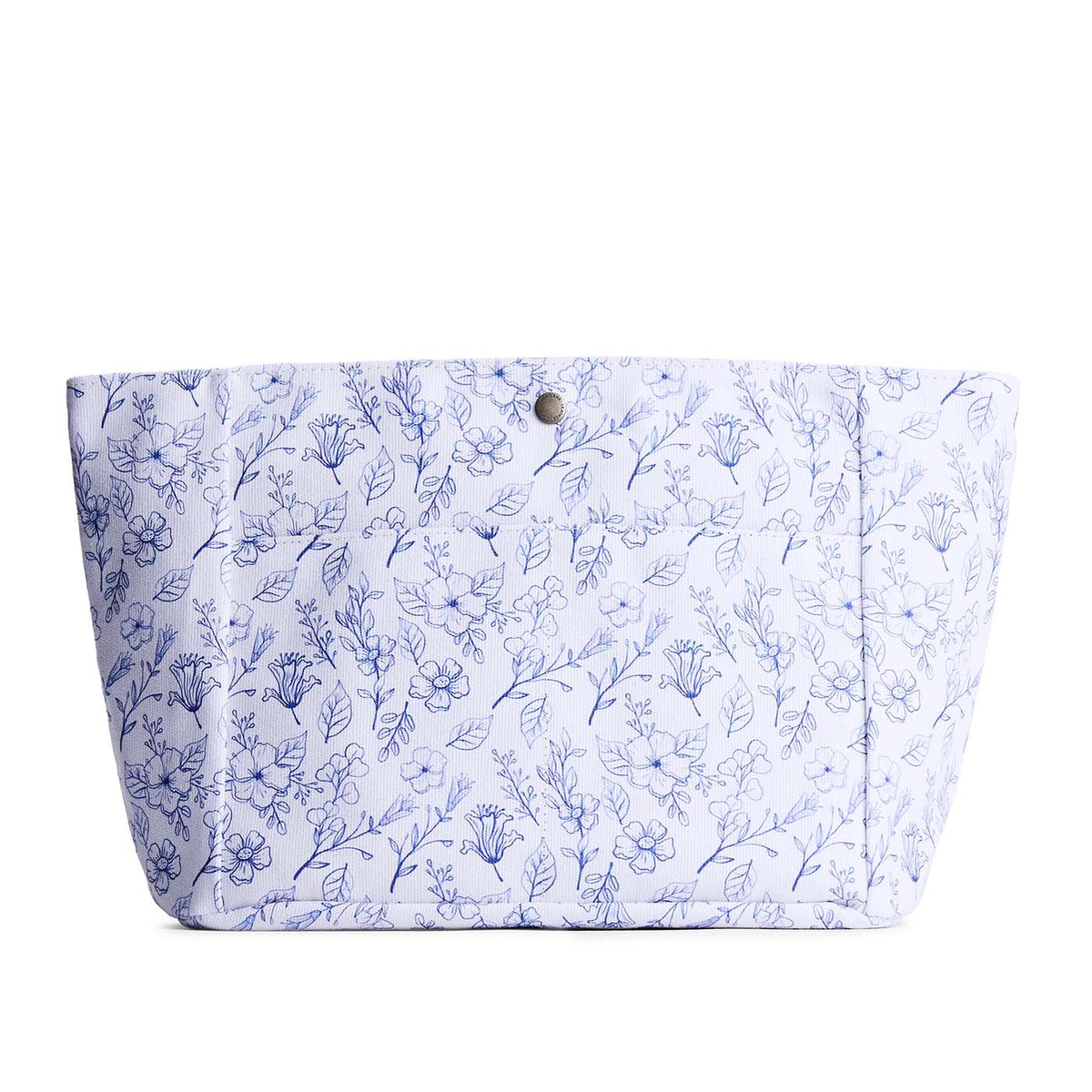 Printed Canvas Purse Organizer - Marbella / Classic / Large