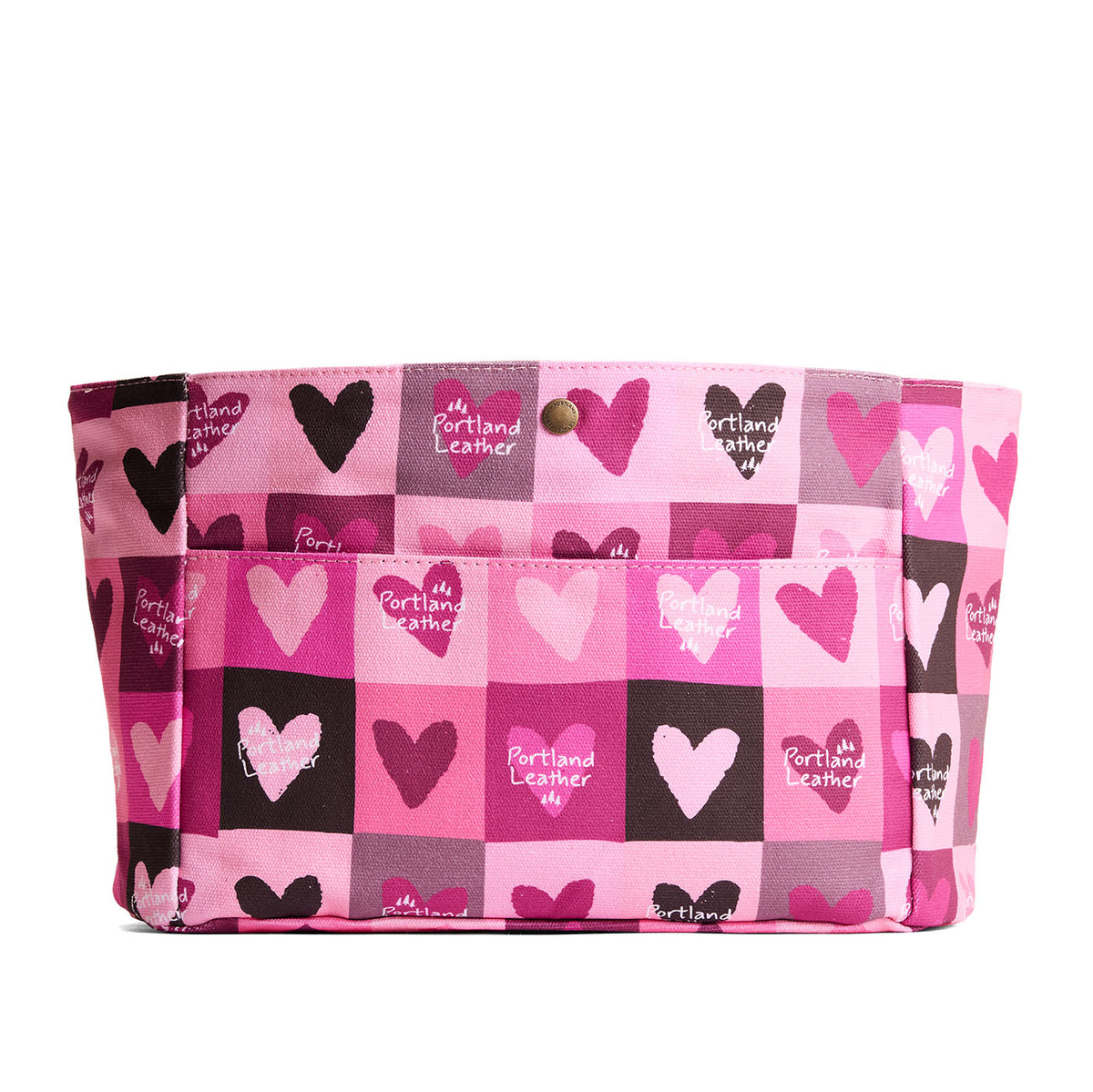 Printed Canvas Purse Organizer - Sugar Rush / Classic / Large