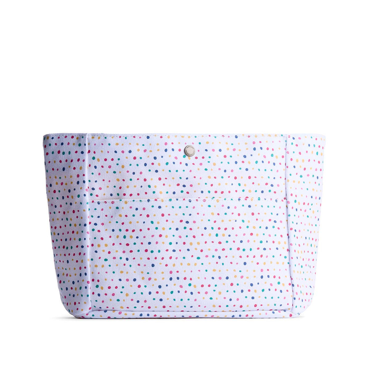 Printed Canvas Purse Organizer - Sprinkles / Classic / Medium