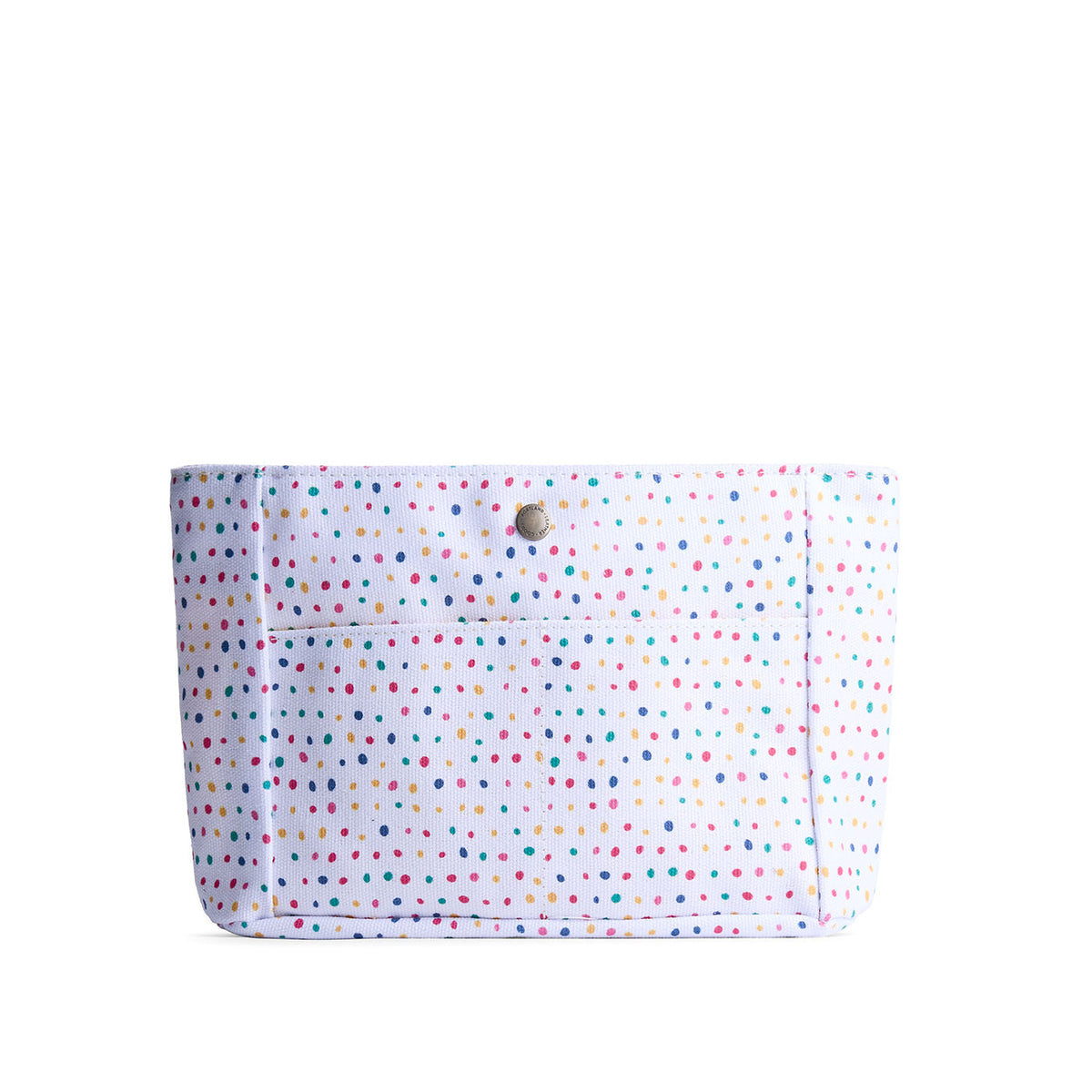 Printed Canvas Purse Organizer - Sprinkles / Classic / Small