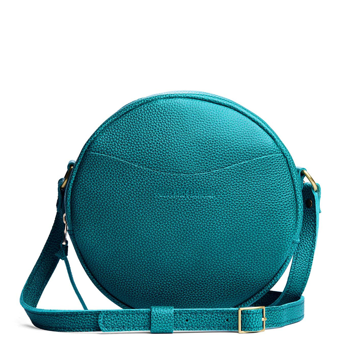 'Almost Perfect' Circle Crossbody - Aquarius / Large