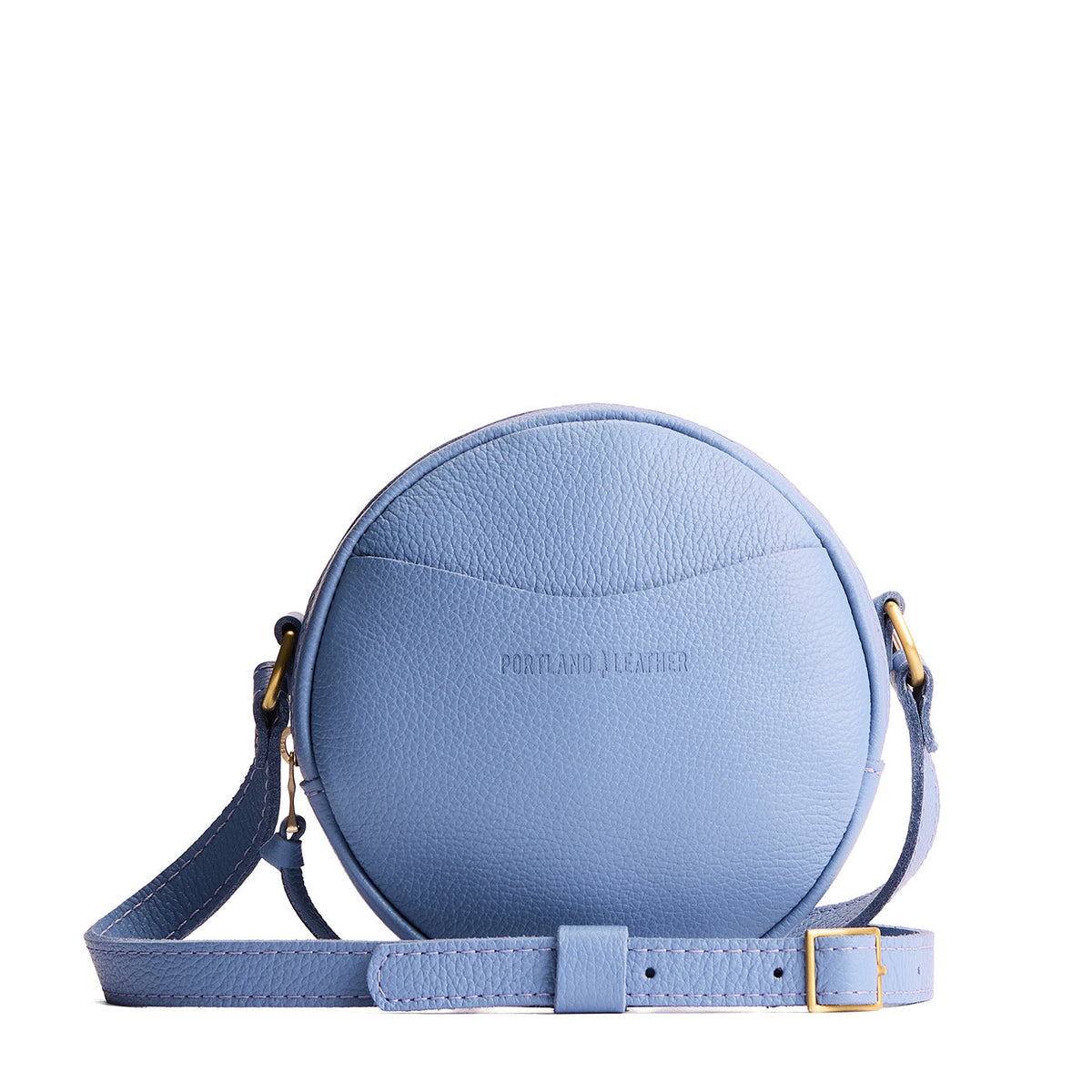 'Almost Perfect' Circle Crossbody - Aster / Small
