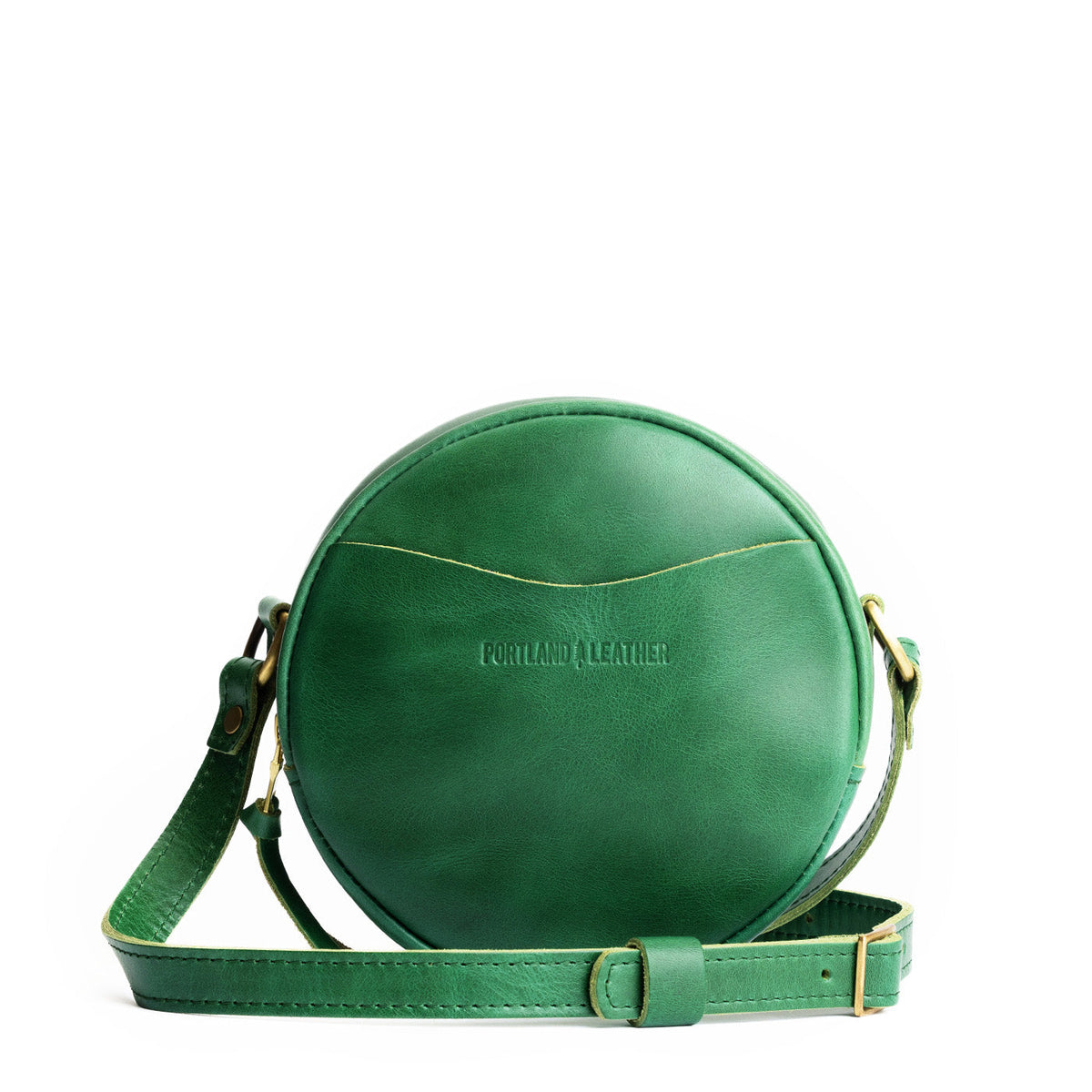 'Almost Perfect' Circle Crossbody - Cowboy Mint / Small