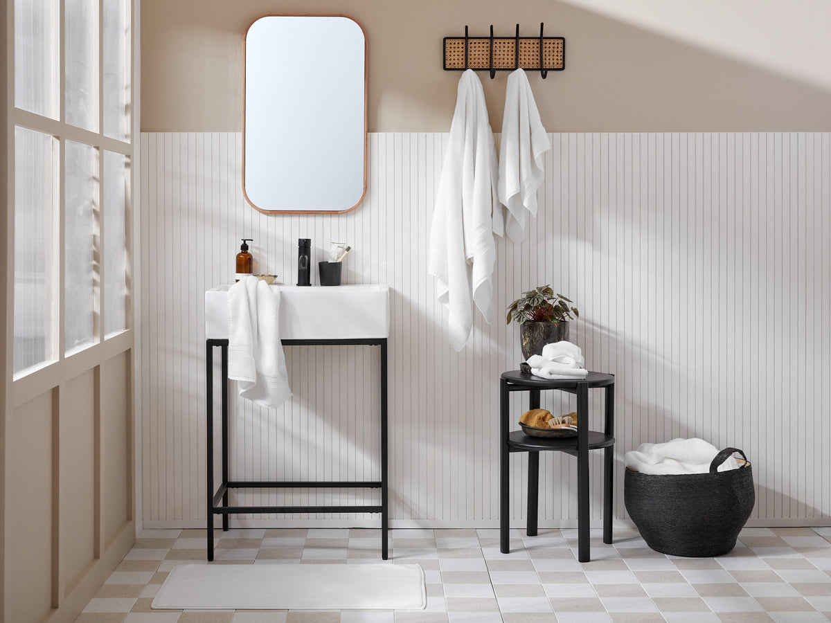 2+2 Classic Turkish Cotton Bath Bundle - White - Image 2