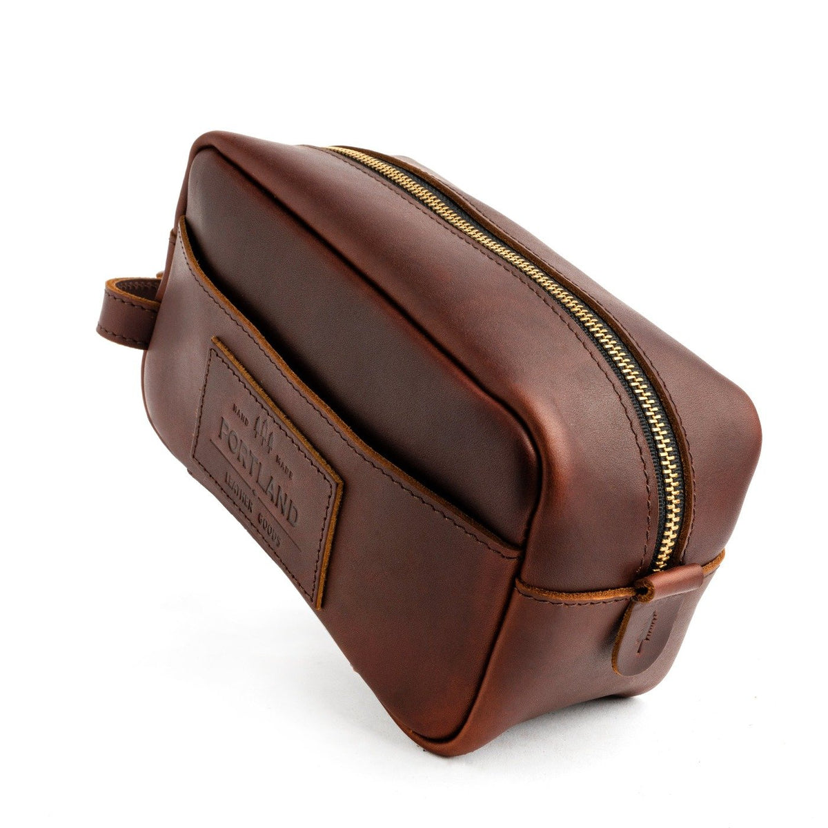 Almost Perfect' Deluxe Dopp Kit - Cognac